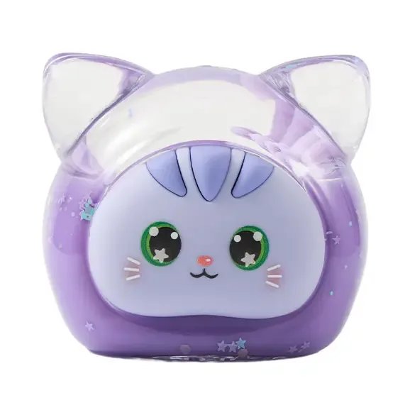 BUBBLEHEAD CAT - MAUVE