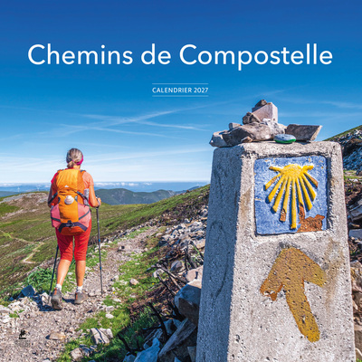 Calendrier 2027 chemins de Compostelle