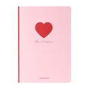 CARNET LIGNÉ - MEDIUM - HEART