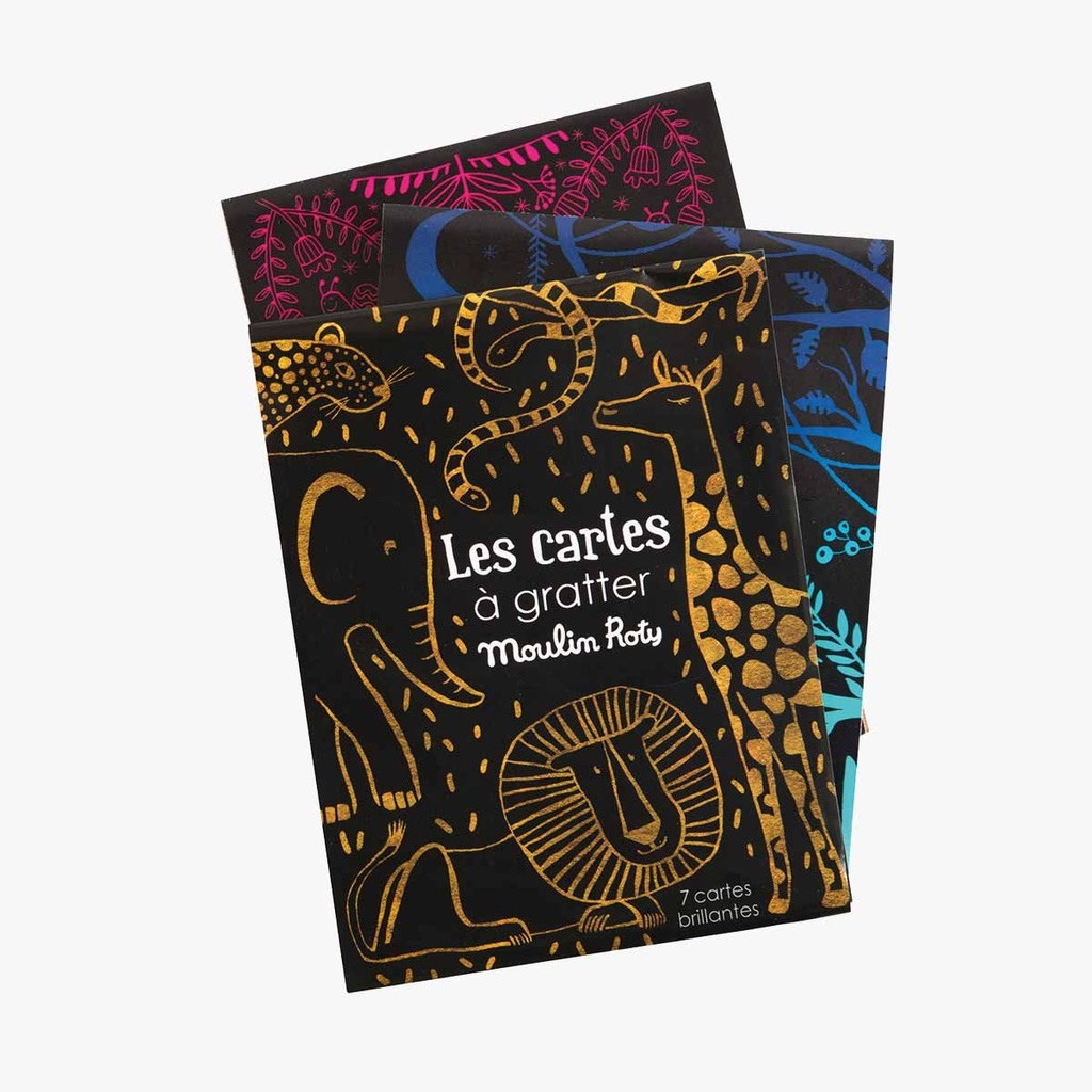 [3575677112440] CARTES A GRATTER LES PETITES MERVEILLES DORÉES