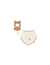 Coffret bavoir et grignoteuse bébé
