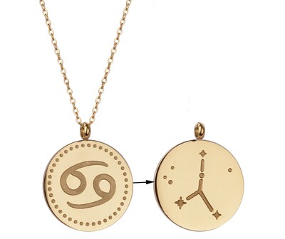 Collier Signe astrologique Cancer