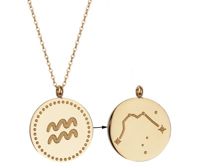 Collier Signe astrologique Verseau