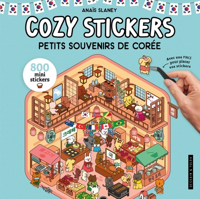 Cozy Stickers - Petits souvenirs de Corée