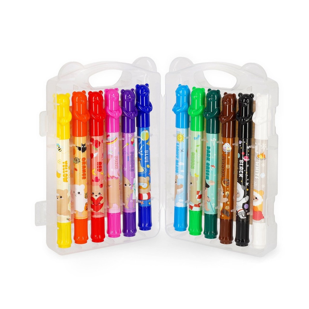 CRAYONS DE CIRE RÉTRACTABLES