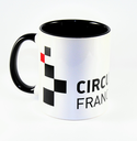 Tasse à motif écriture Francorchamps