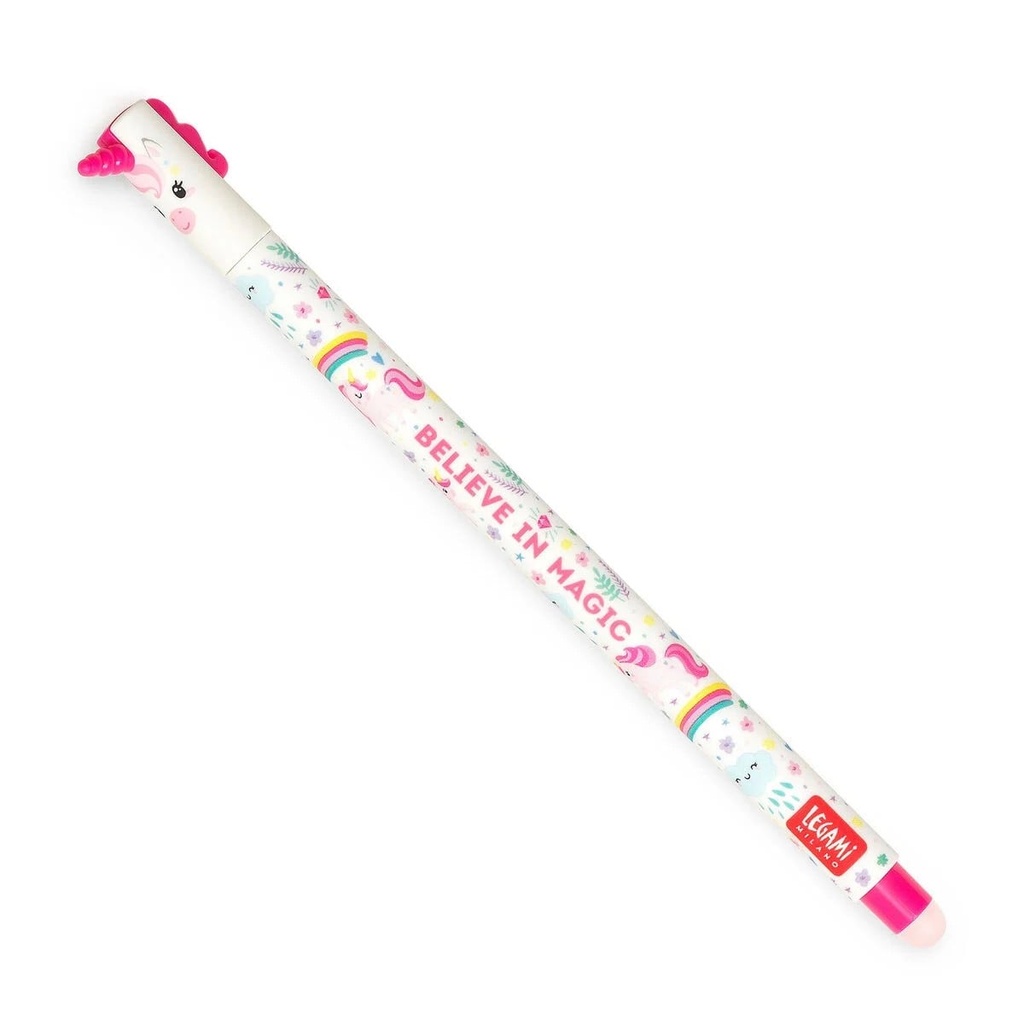 GEL PEN EFFACABLE LICORNE