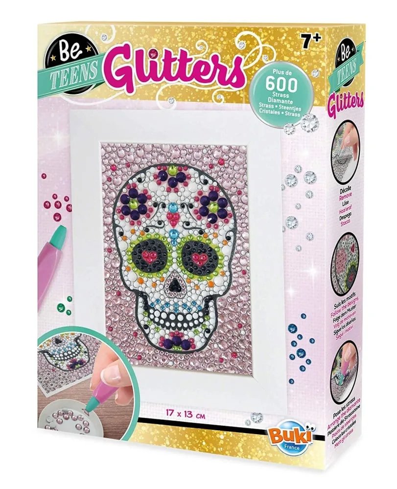 GLITTERS - TÊTE DE MORT