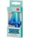 HAPPY BIRTHDAY CANDLE - BLUE - 4