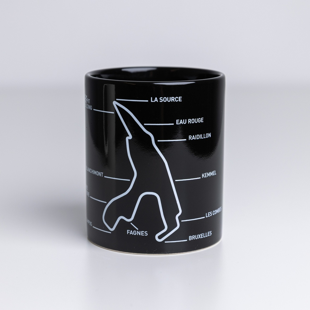 Tasse à motif circuit Francorchamps 