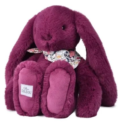 LAPIN FLEURETTE - PRUNE 35 CM