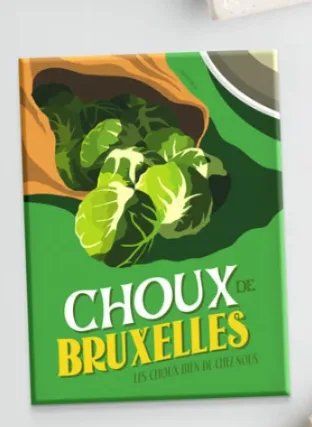 MAGNET CHOUX DE BRUXELLES