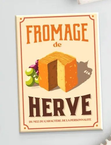 MAGNET FROMAGE DE HERVE