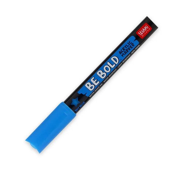 MARQUEUR ACRYLIQUE BLEU FONCÉ