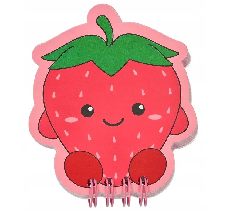 MINI BLOC-NOTES - FRAISE