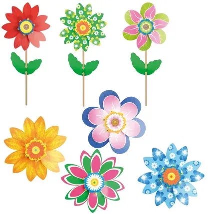 MOULIN À VENT FLEURS ASSORTIMENT