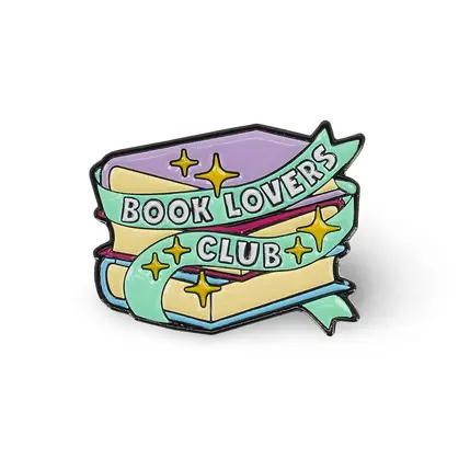 PIN EN MÉTAL BOOK LOVER