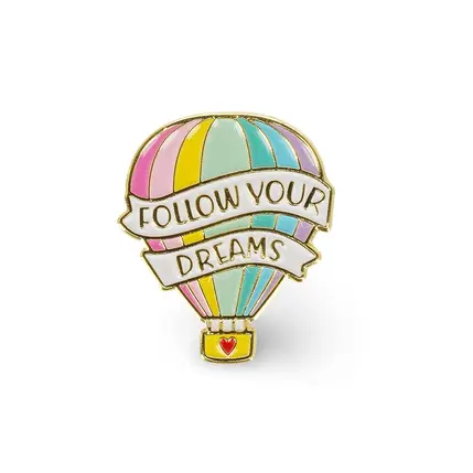 PIN EN MÉTAL MONTGOLFIÈRE