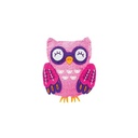 PORTE-CLES A COUDRE HIBOU