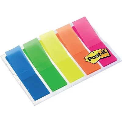 POST-IT TRANSLUCIDE 5 COULEURS