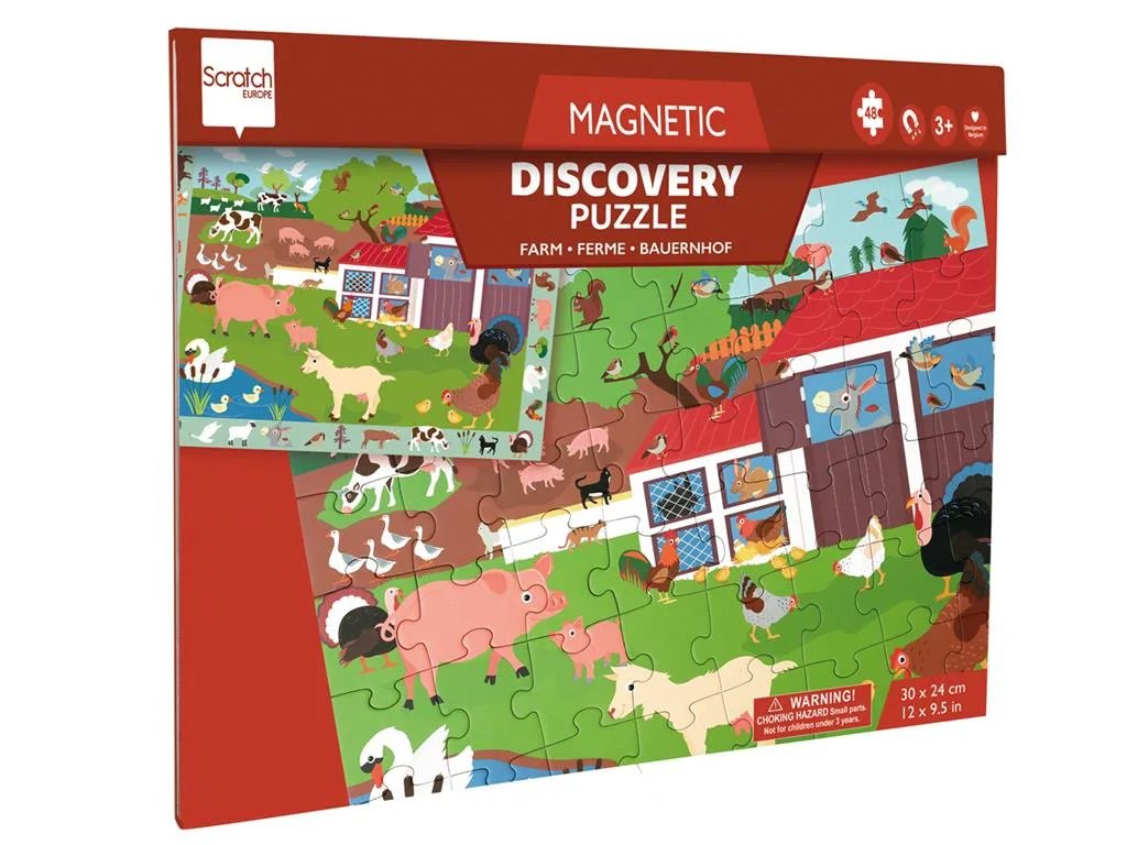 PUZZLE MAGNETIQUE LA FERME
