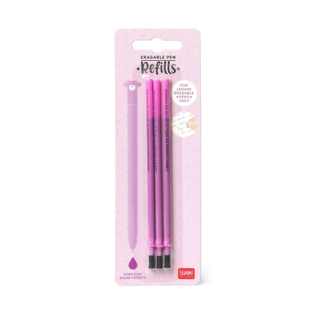 RECHARGE BICS EFFACABLES - MAUVE