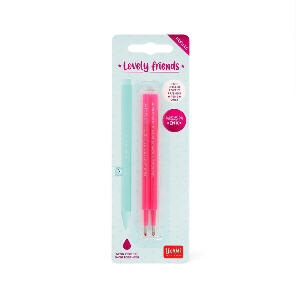 RECHARGE GEL PEN - ROSE FLUO