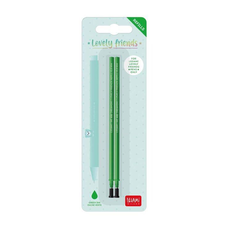 RECHARGE GEL PEN - VERT