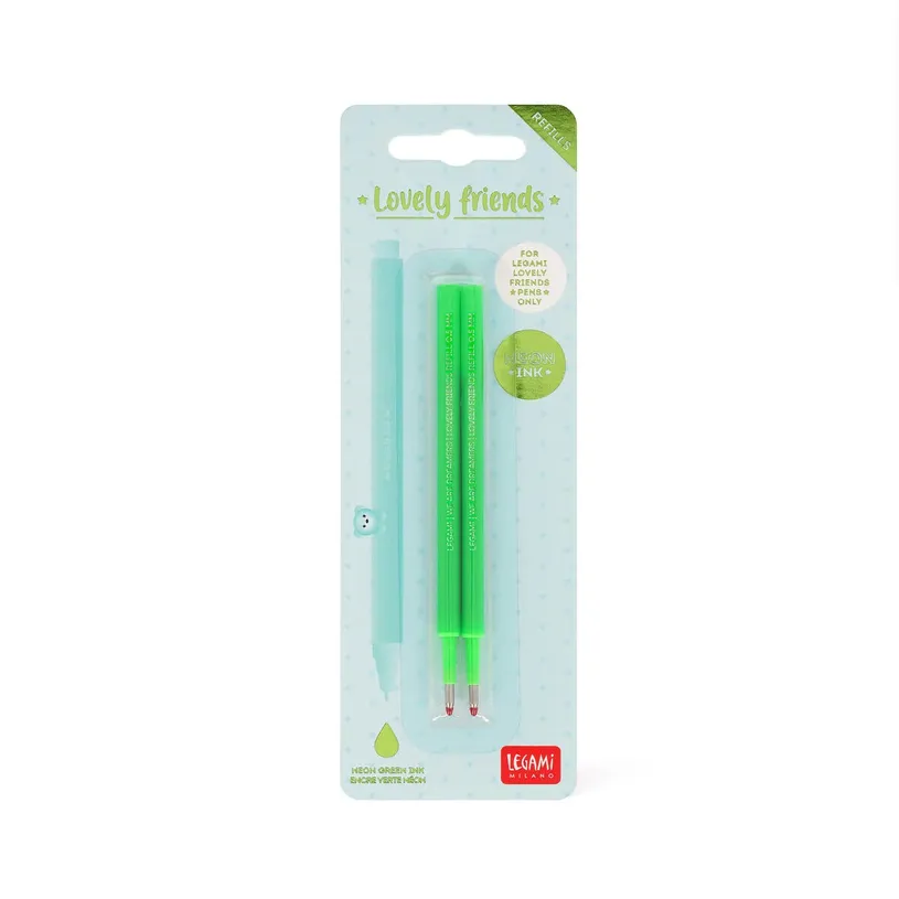 RECHARGE GEL PEN - VERT FLUO