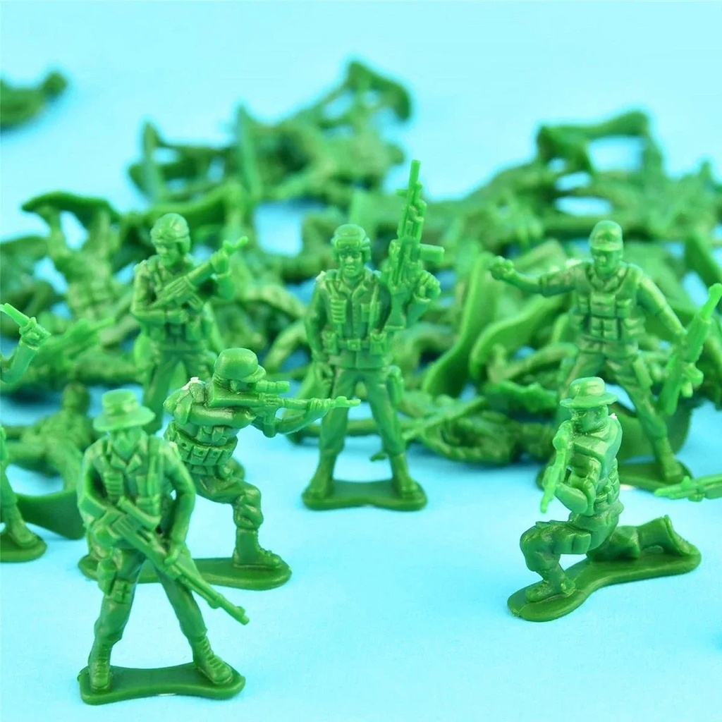 SET DE MILITAIRES EN PLASTIQUE