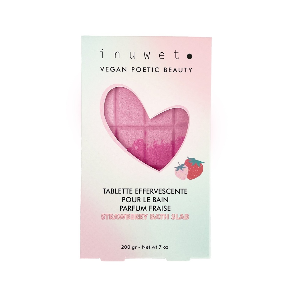 [3662232006846] TABLETTE DE BAIN EFFERVESCENTE - FRAISE