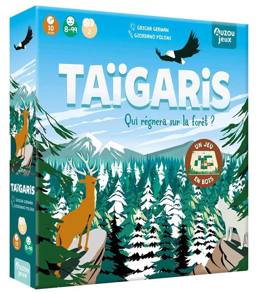 [9791039554510] Taïgaris - Qui régnera sur la forêt ?
