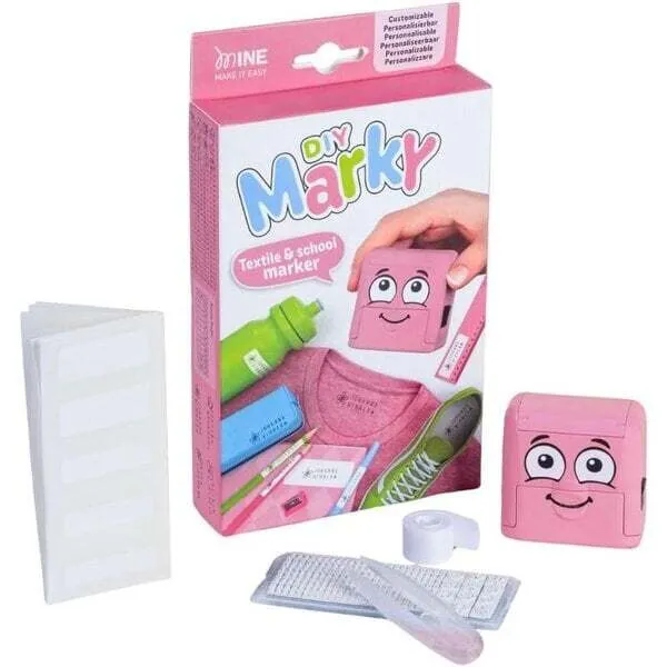 [9004362539001] TAMPON TEXTILE PRÉNOM ROSE