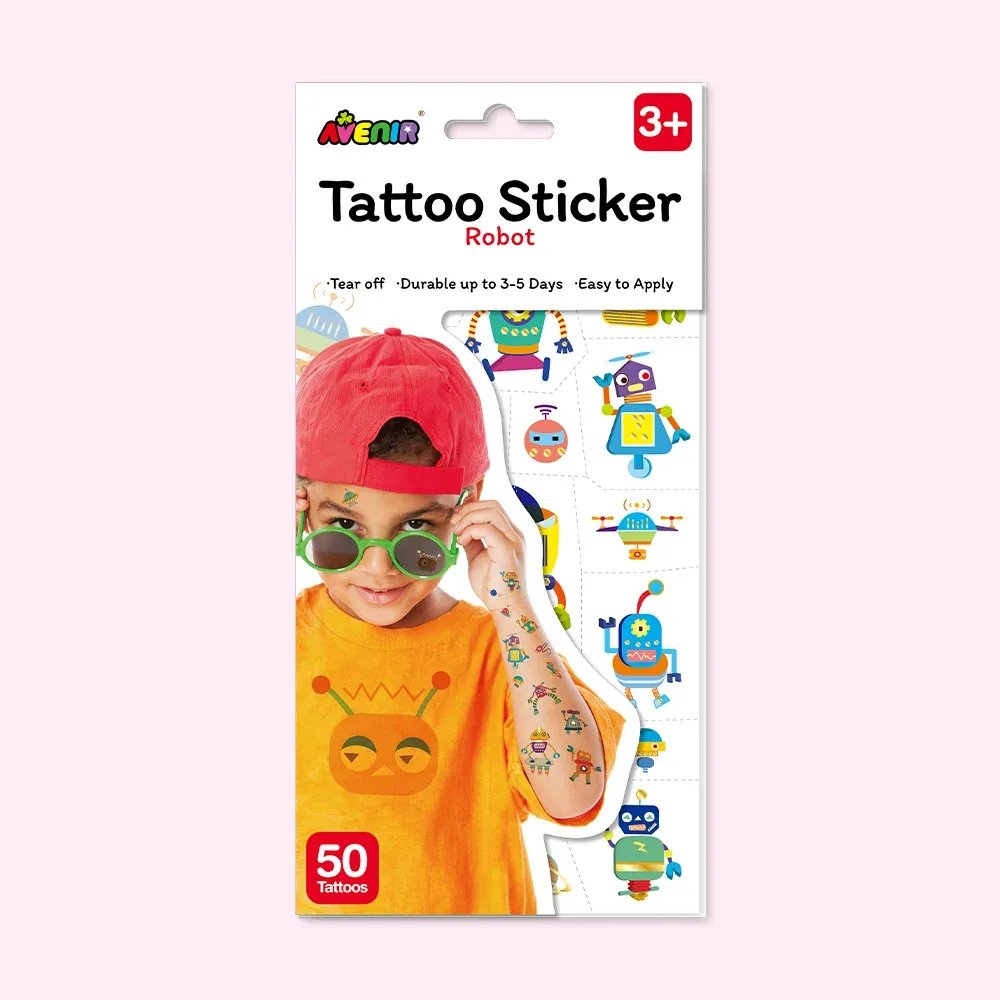 TATTOO STICKER - AVENIR - ROBOT