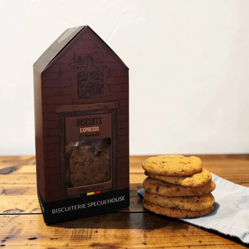 Biscuits 'croquants' Expresso - 100gr - Specul'House