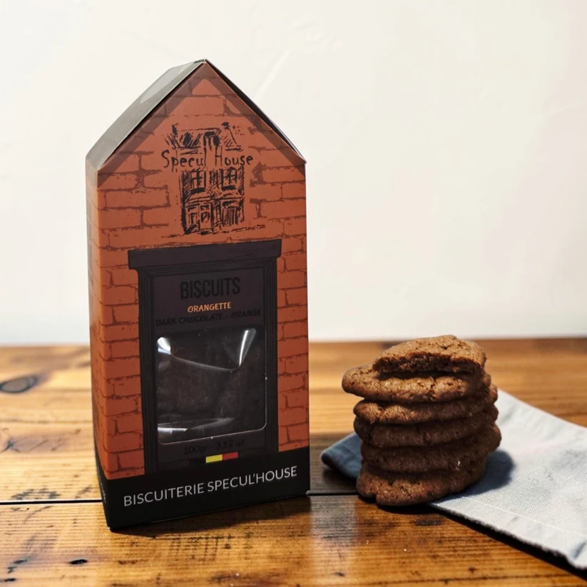 Biscuits 'croquants' Orangette - 100gr - Specul'House `