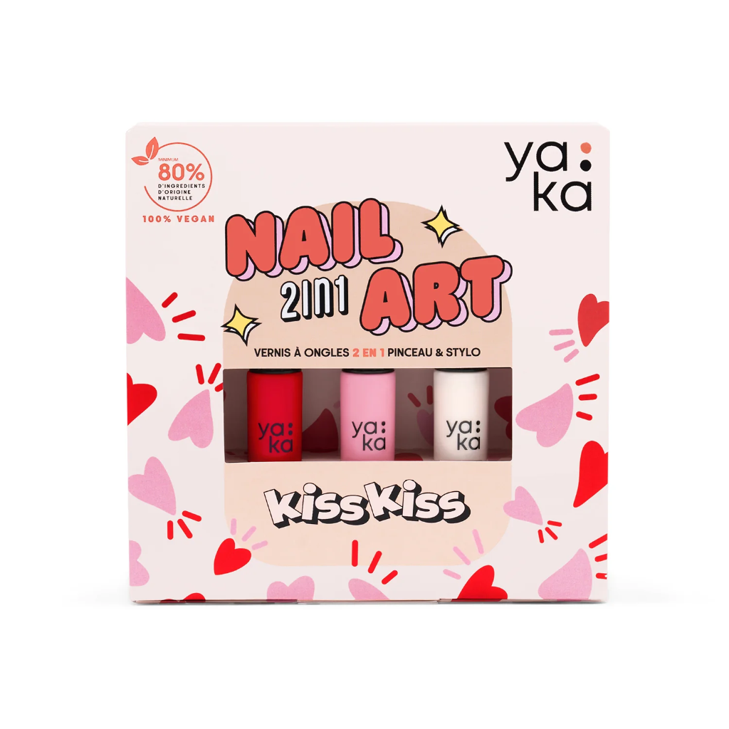Coffret Nail art Kiss Kiss - Yaka