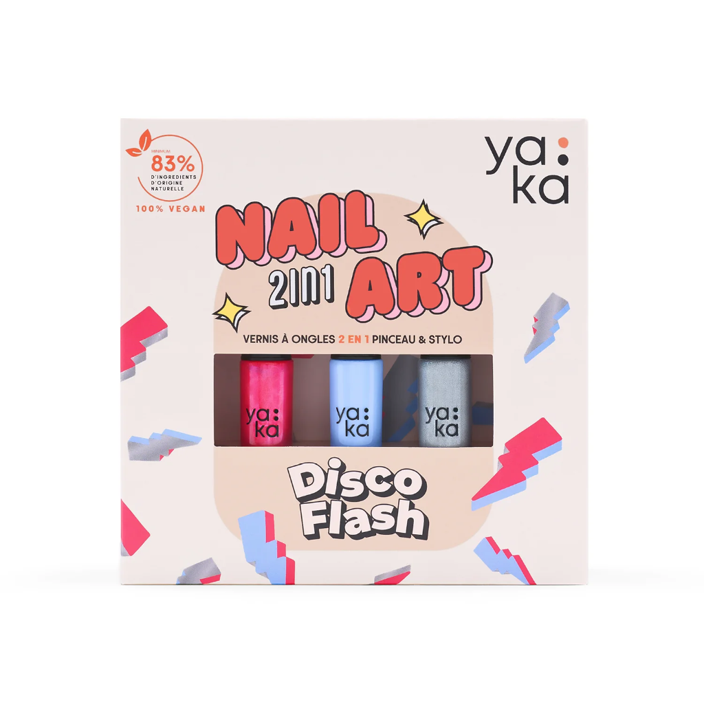 Coffret Nail art Disco Flash - Yaka