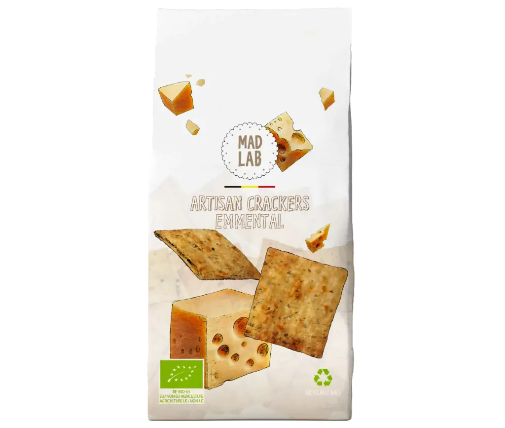 Crackers emmental - 110g - MadLab