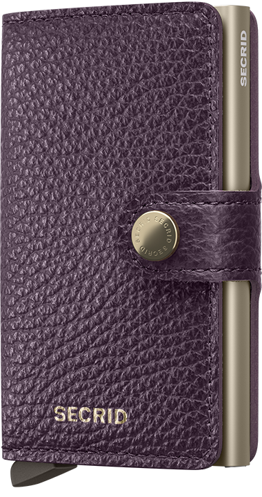 Miniwallet Pebble - Grape - Secrid