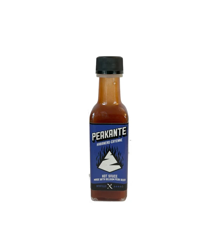 Sauce piquante - La habanero Myrtille - 100ml - PEAKANTE