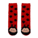 Chaussettes antidérapantes adulte - Coccinelle