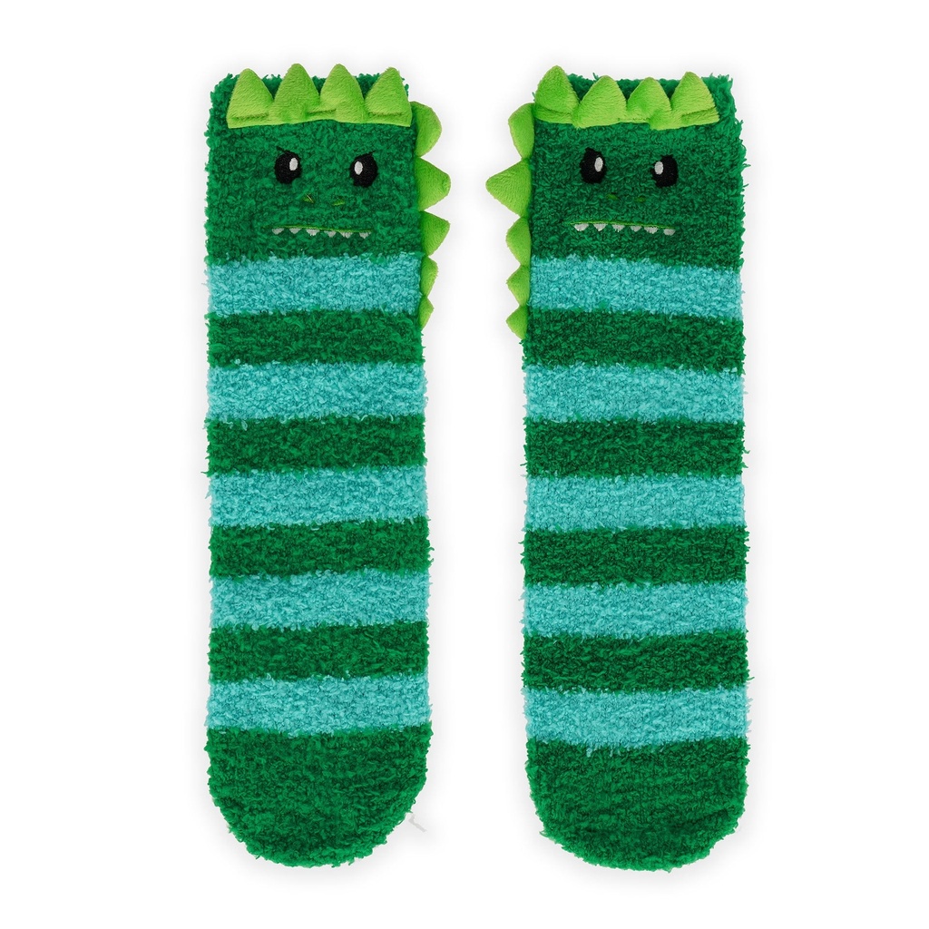 Chaussettes antidérapantes adulte - Dinosaure