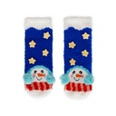 Chaussettes antidérapantes de Noël enfant - Bonhomme de neige