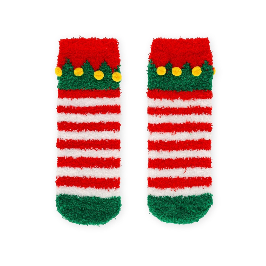 Chaussettes antidérapantes de Noël enfant - Elfe