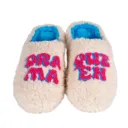 Chaussons Taille M/L - Décor Drame Queen - WD
