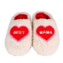 Chaussons Taille M/L - Décor Best Mama - WD