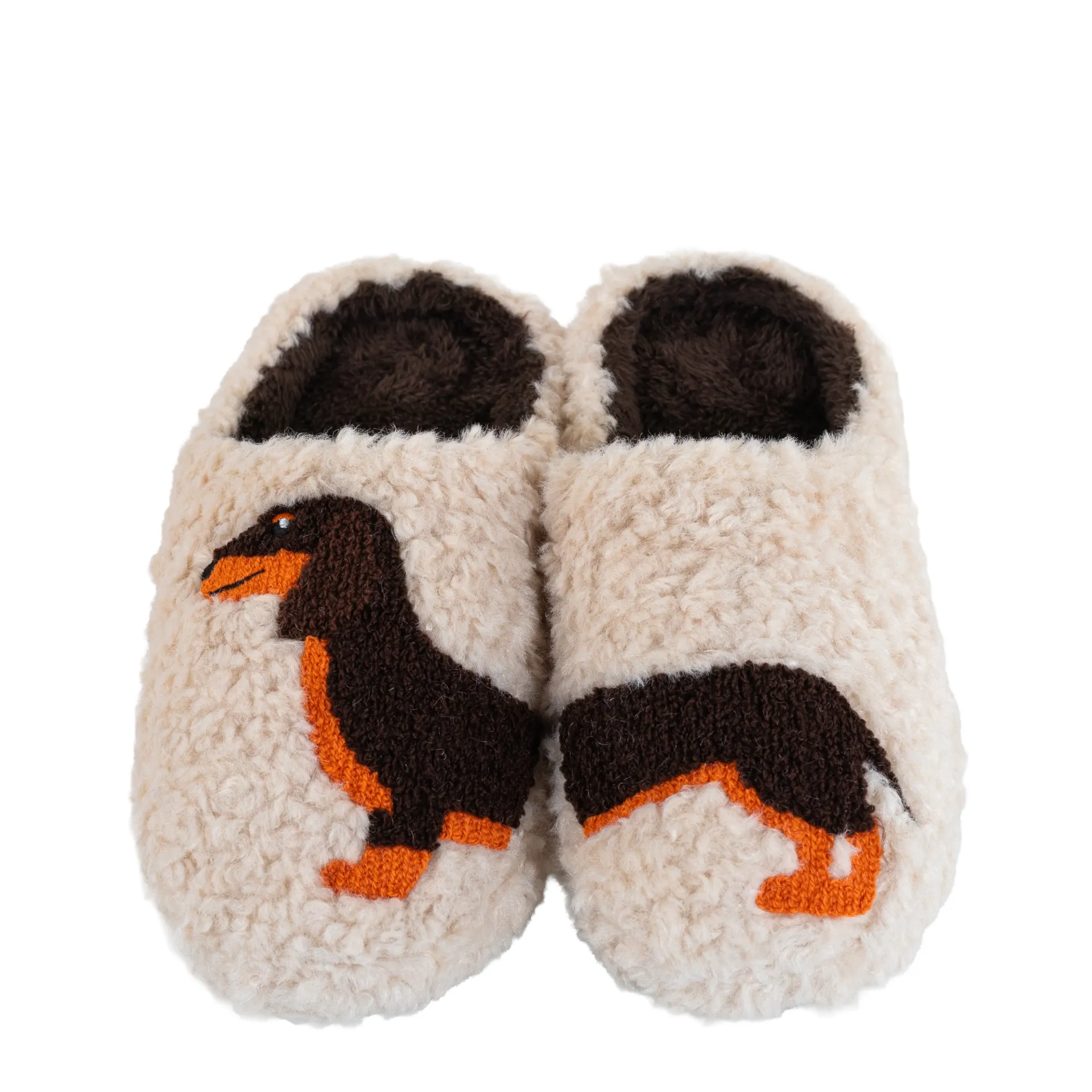 Chaussons Taille M/L - Décor Teckel - WD