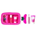 Pochette pince + parfum + crème mains