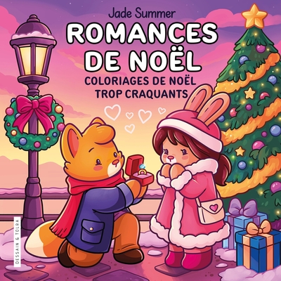 Romances de Noël - Jade Summer - Coloriages de Noël trop craquants - Cosy colo